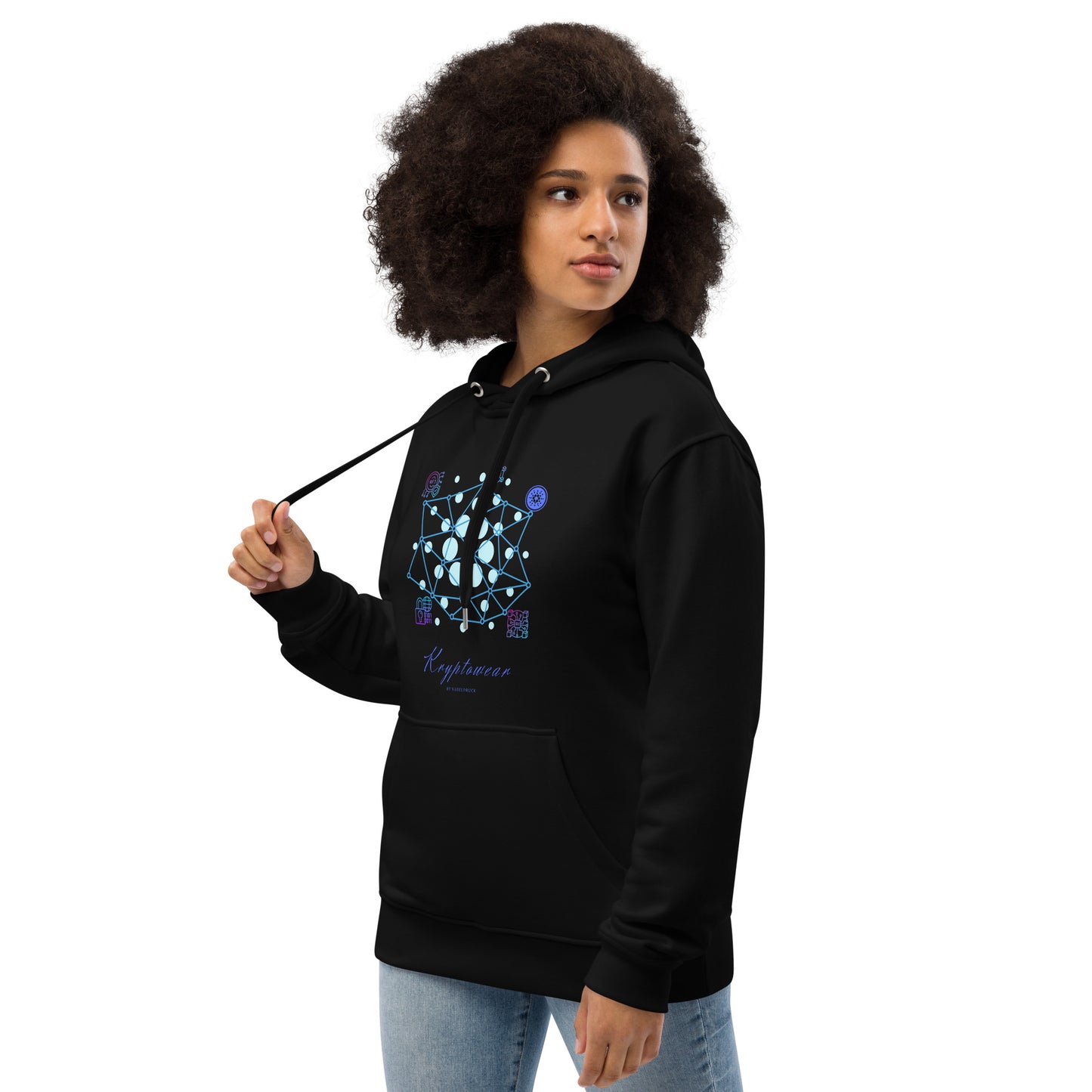 Hochwertiger Öko Kapuzenpullover