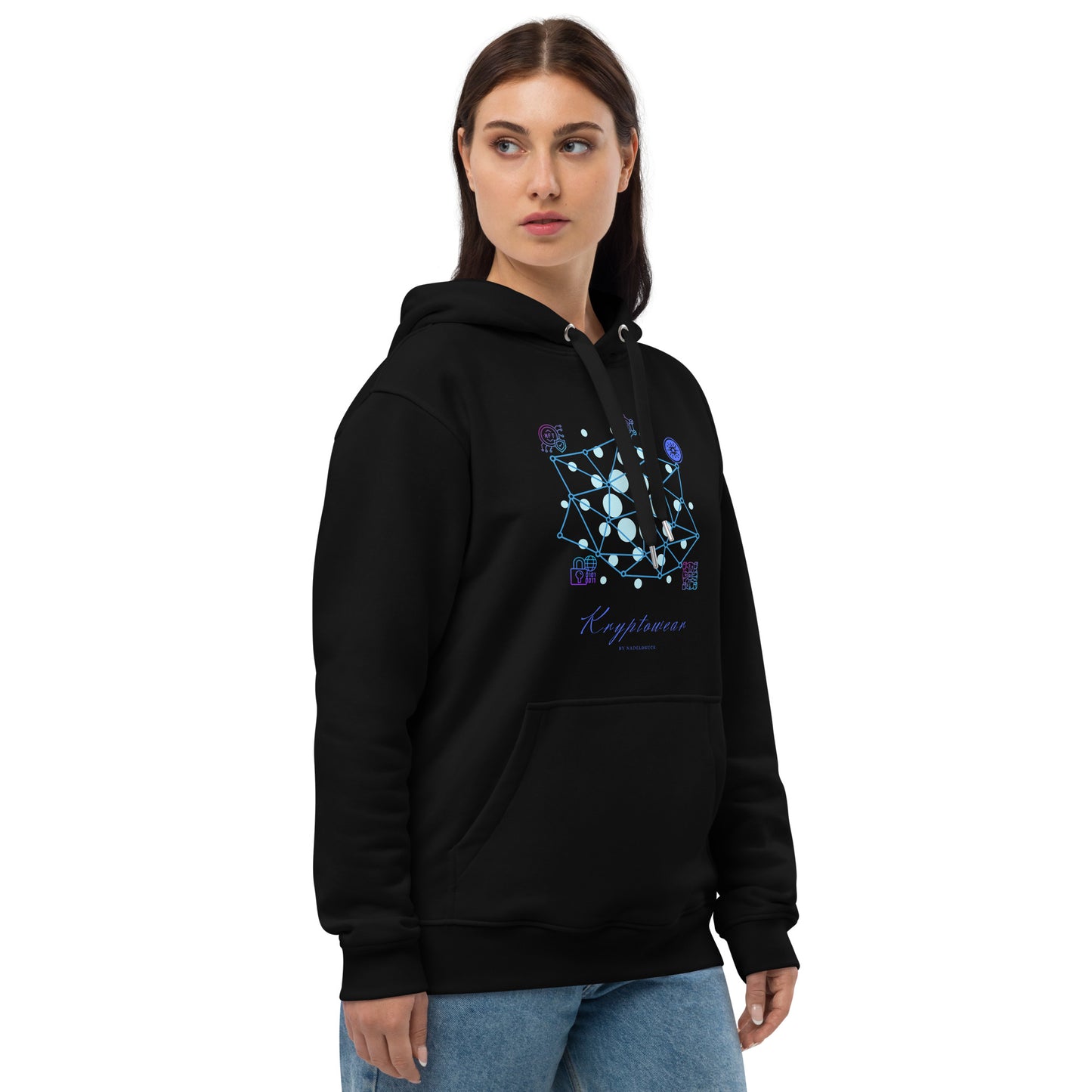 Hochwertiger Öko Kapuzenpullover