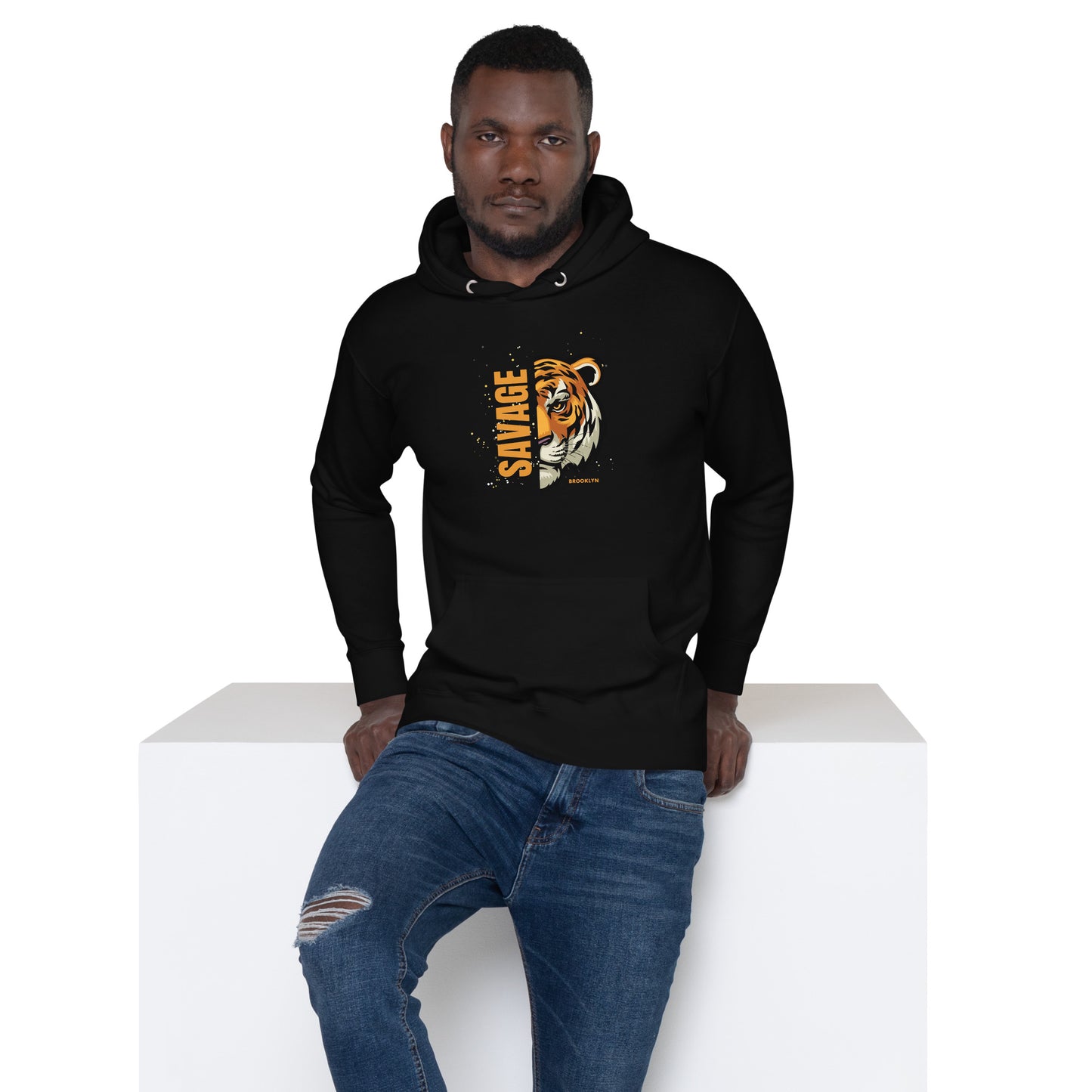 Herren Hoodie "Savage Tiger"