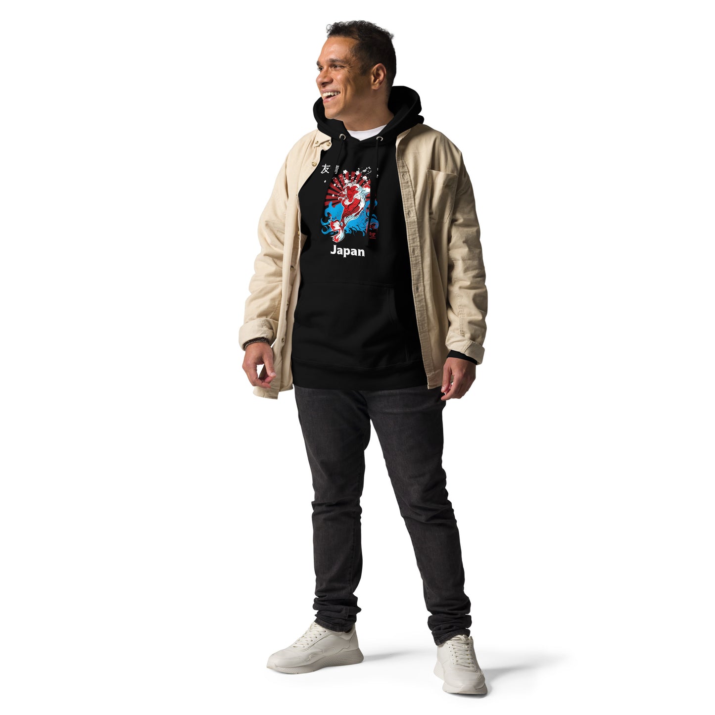 Herren Hoodie "Japan Koi"