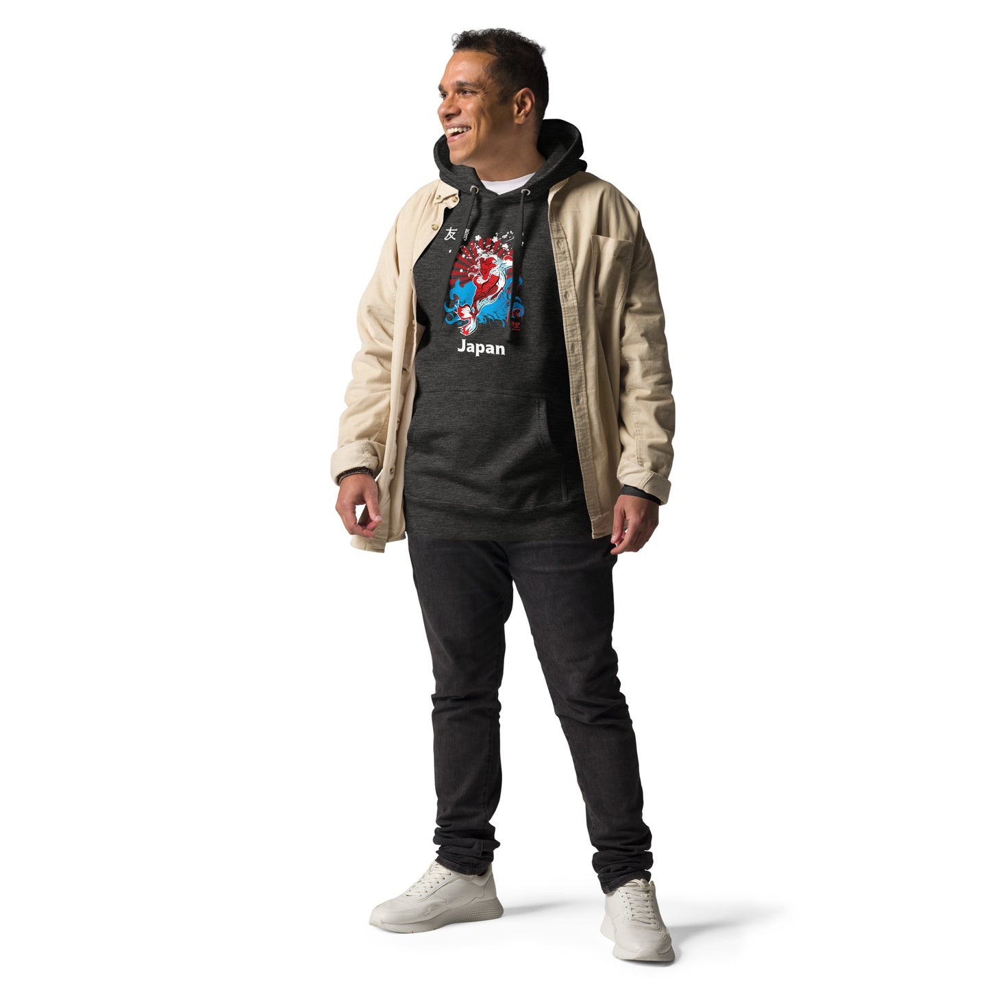 Herren Hoodie "Japan Koi"