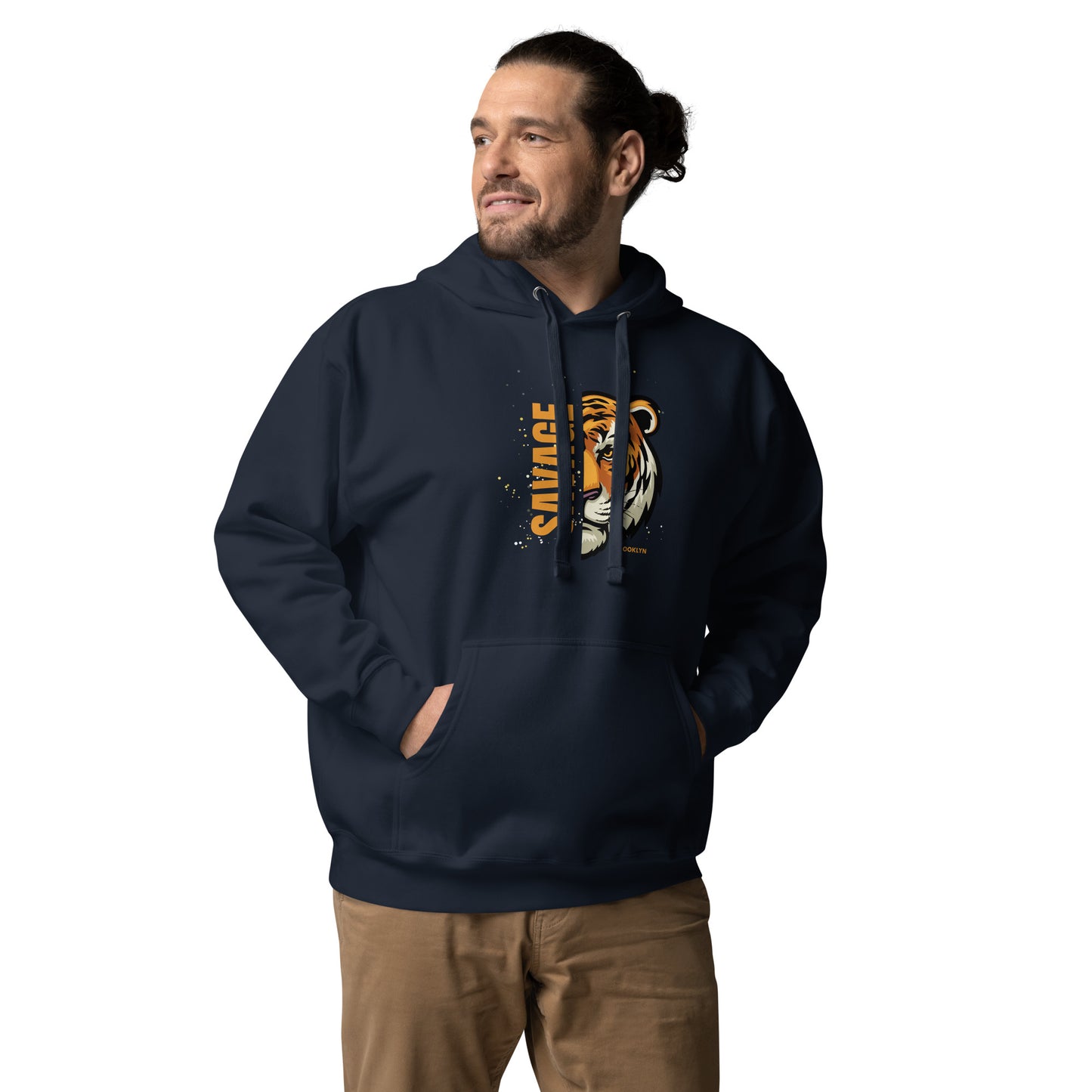 Herren Hoodie "Savage Tiger"
