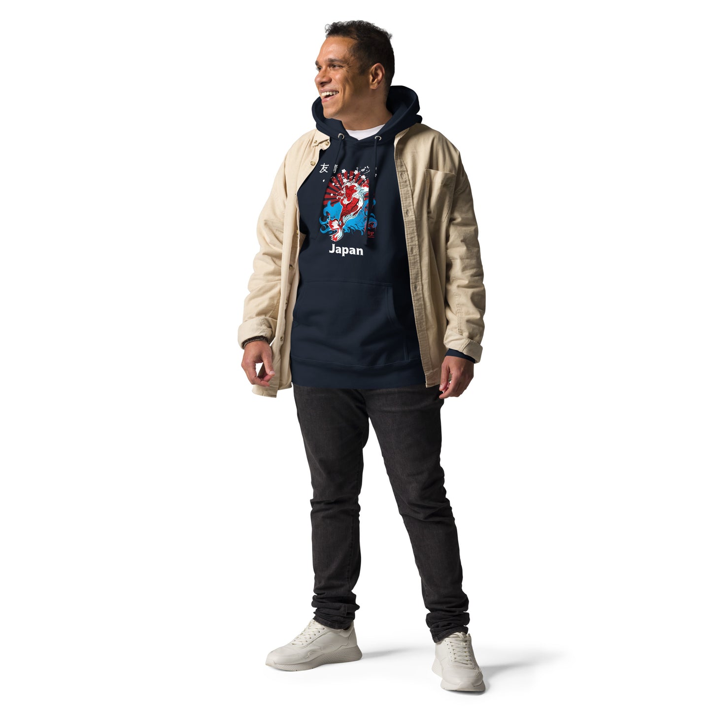 Herren Hoodie "Japan Koi"