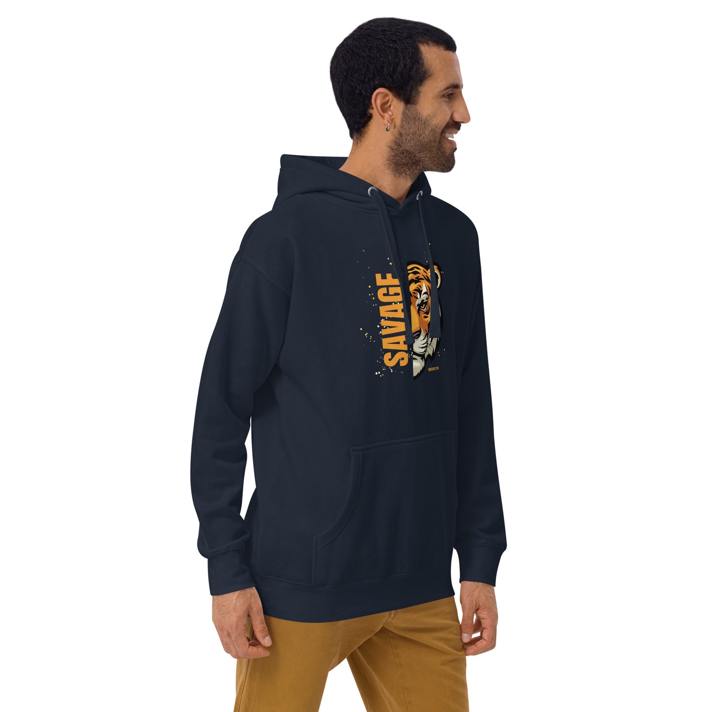 Herren Hoodie "Savage Tiger"