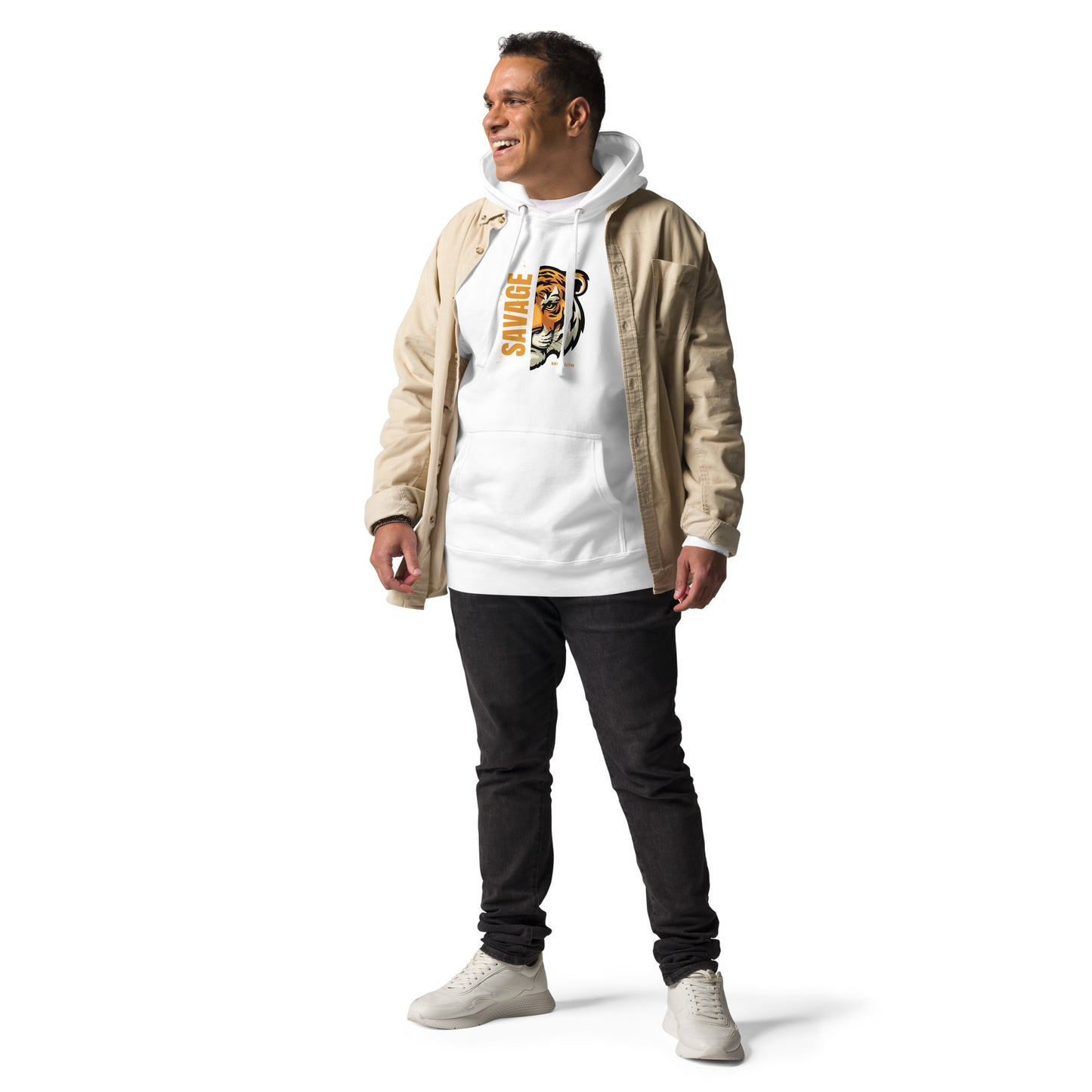 Herren Hoodie "Savage Tiger"