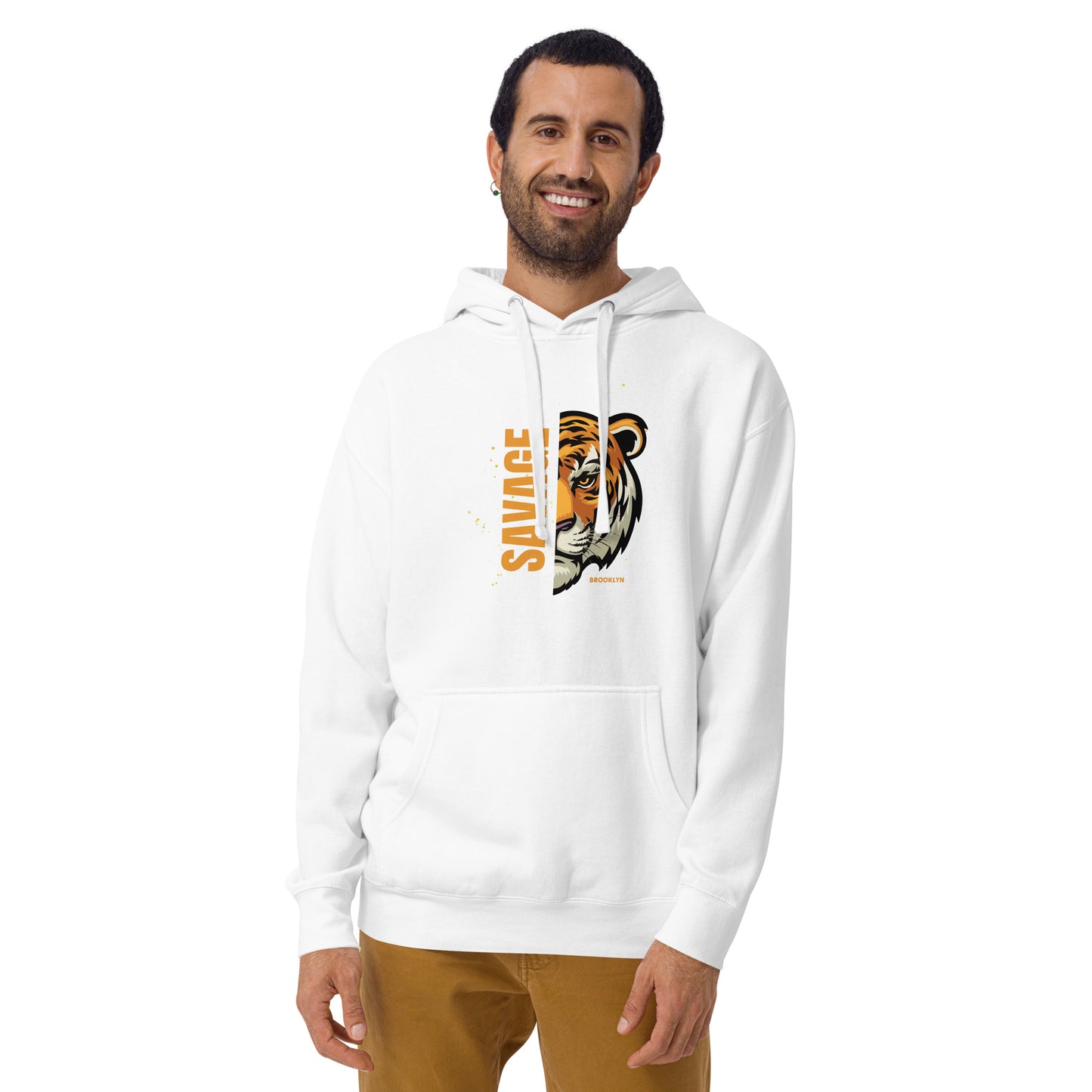 Herren Hoodie "Savage Tiger"