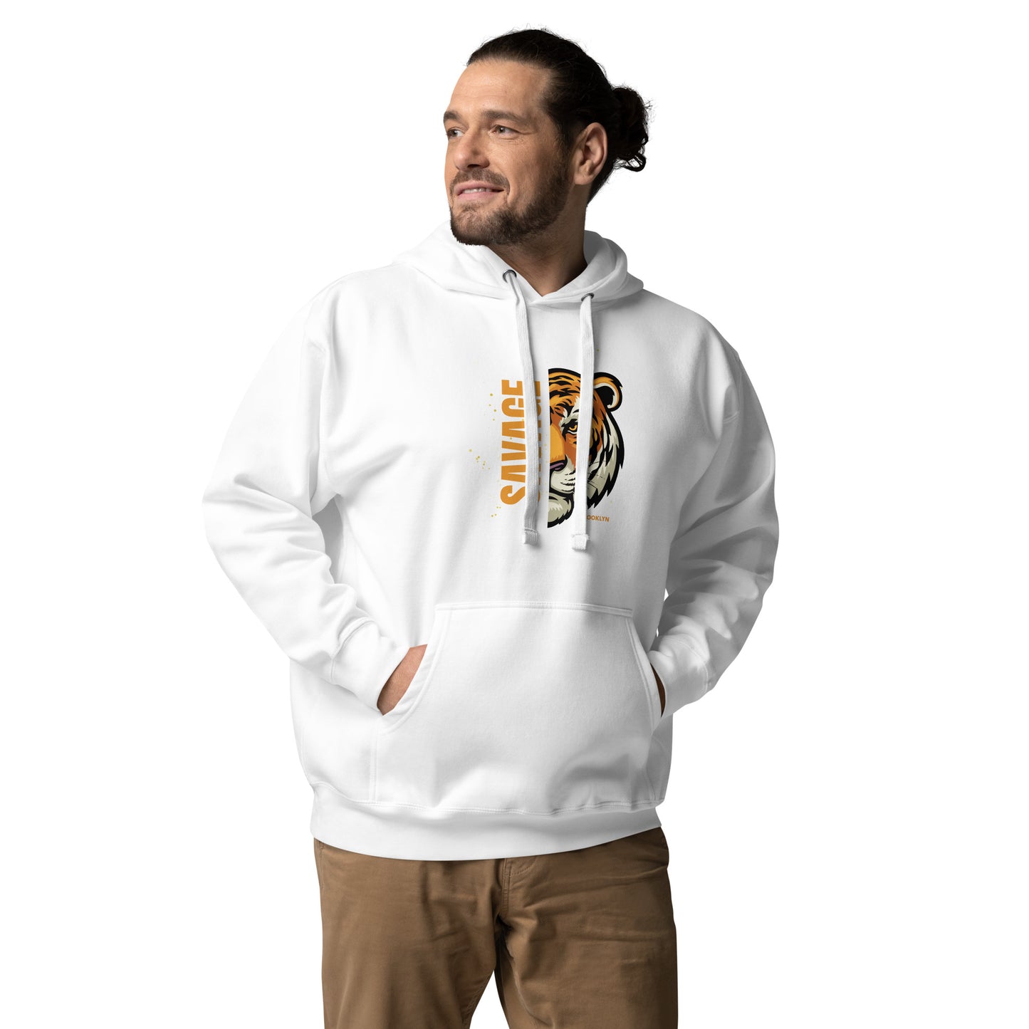 Herren Hoodie "Savage Tiger"