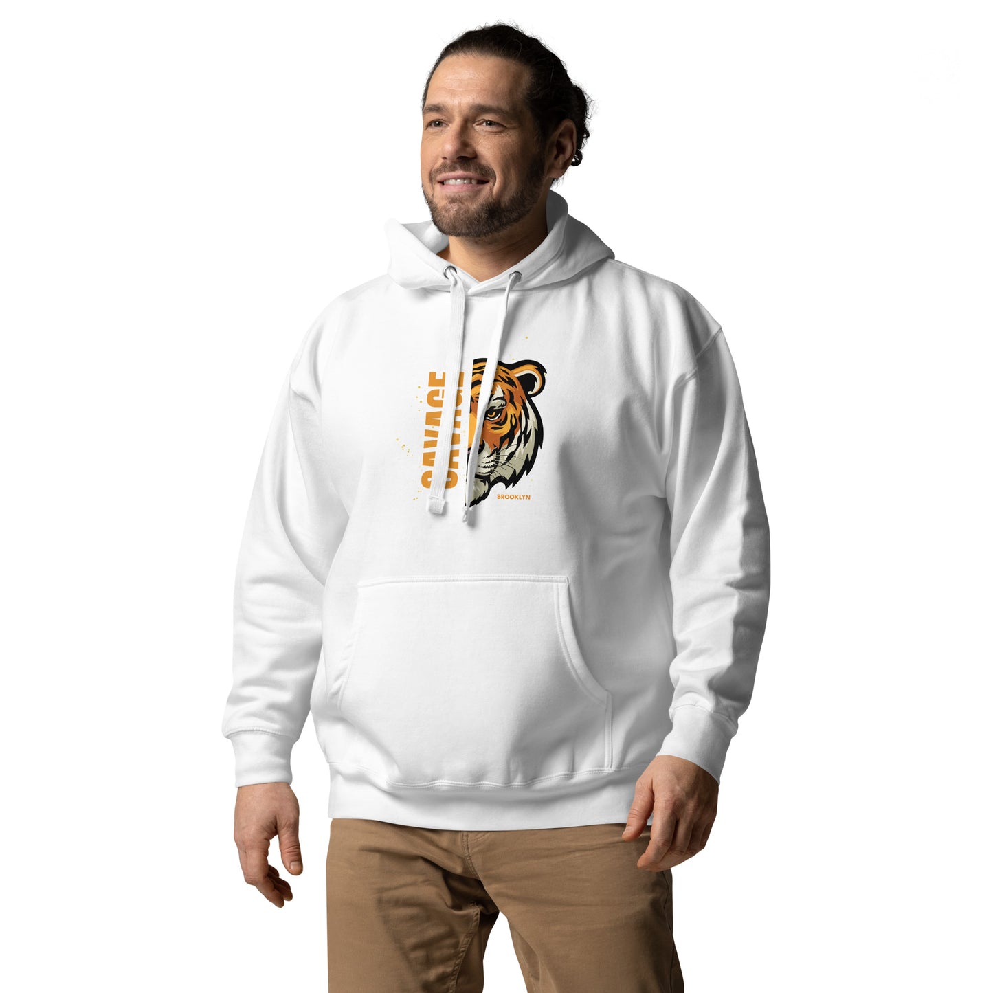 Herren Hoodie "Savage Tiger"